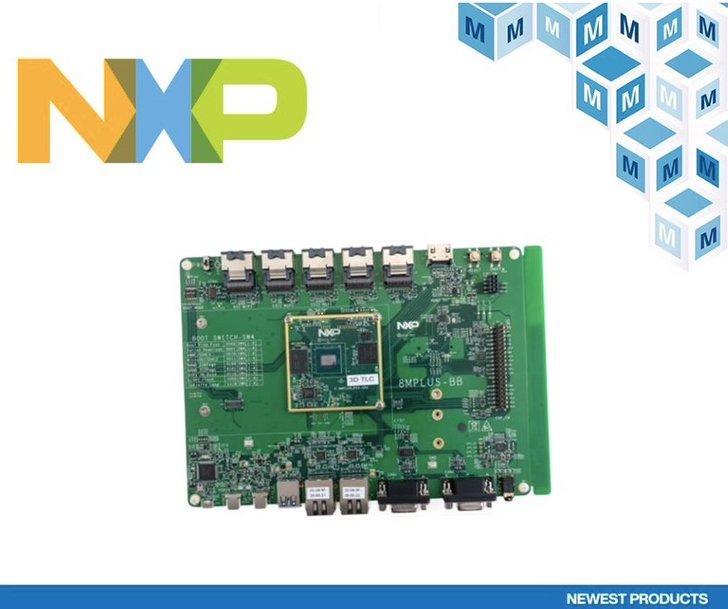 Mouser Electronics führt jetzt das Evaluierungskit NXP i.MX 8M Plus mit Funktionen für maschinelles Lernen sowie Sprach- und Bildverarbeitung